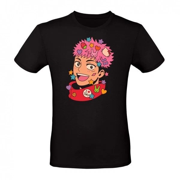 Anime Cute Yuji Itadori T-Shirt Size S-5XL, Gift For Friends Unisex T-shirt, Sweatshirt, Hoodie, Long Sleeve Tee - T-Shirt, Sweatshirt, Hoodie