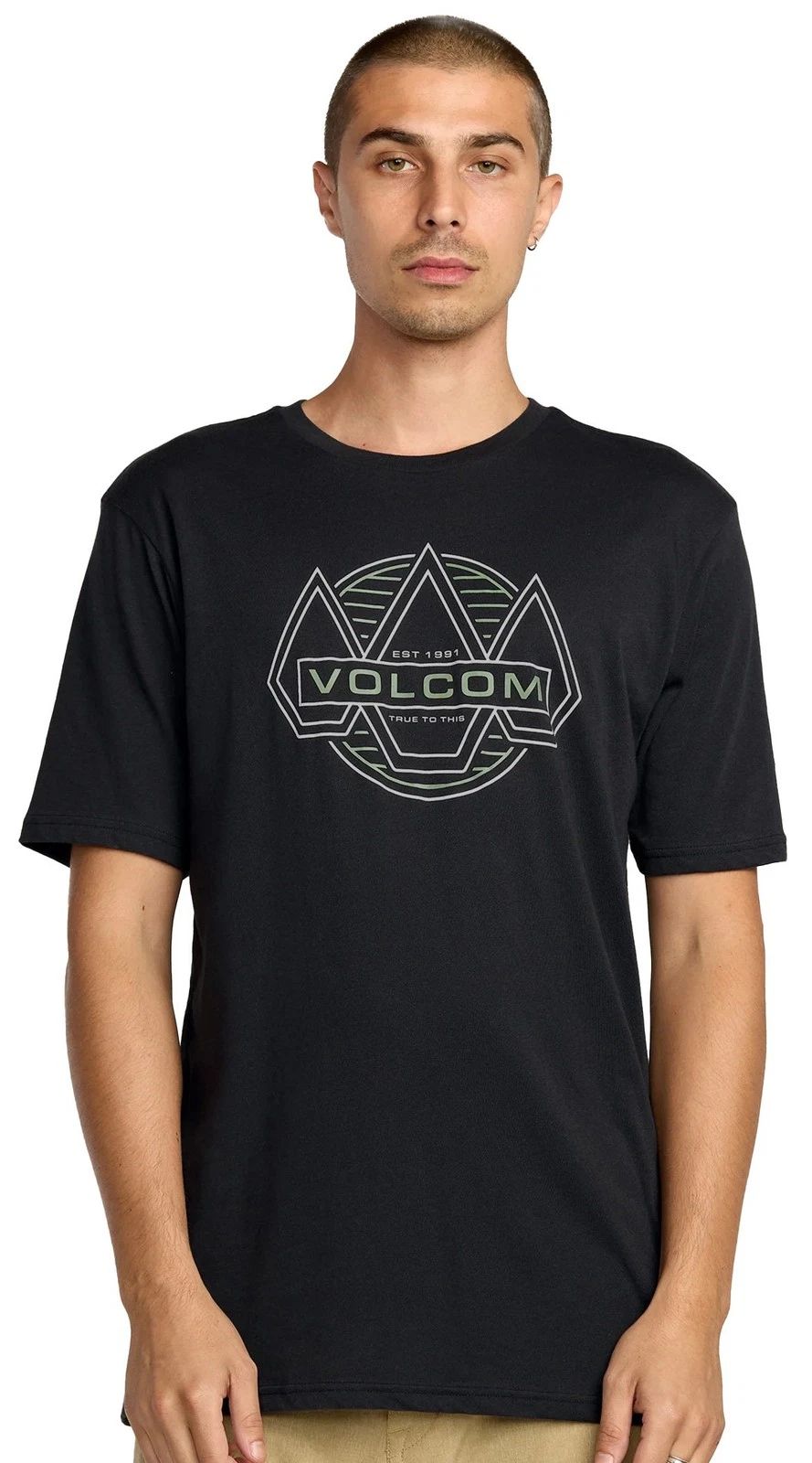 Volcom Walker SS T-Shirt - Washed Black Heather - New Unisex T-shirt, Sweatshirt, Hoodie, Long Sleeve Tee - T-Shirt, Sweatshirt, Hoodie