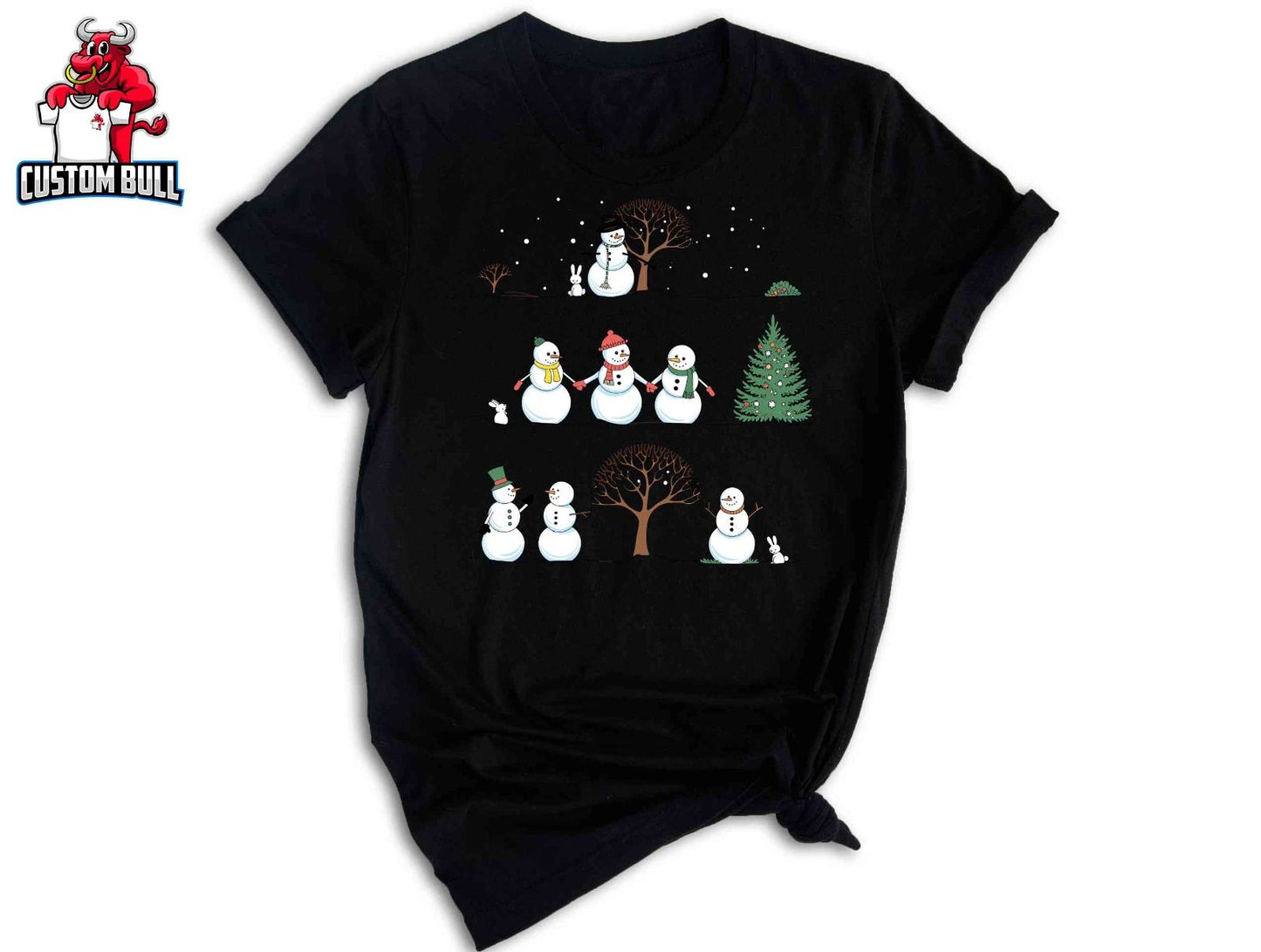 Christmas Snowman Shirt, Winter Shirt, Snowman Shirt, Cute Snowman Shirt Unisex T-shirt, Sweatshirt, Hoodie, Long Sleeve Tee - T-Shirt, Sweatshirt, Hoodie