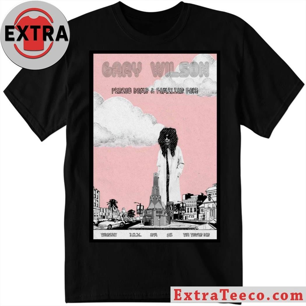 Gary Wilson San Diego CA On March 12 2026 Poster Shirt Unisex T-shirt, Sweatshirt, Hoodie, Long Sleeve Tee - T-Shirt, Sweatshirt, Hoodie