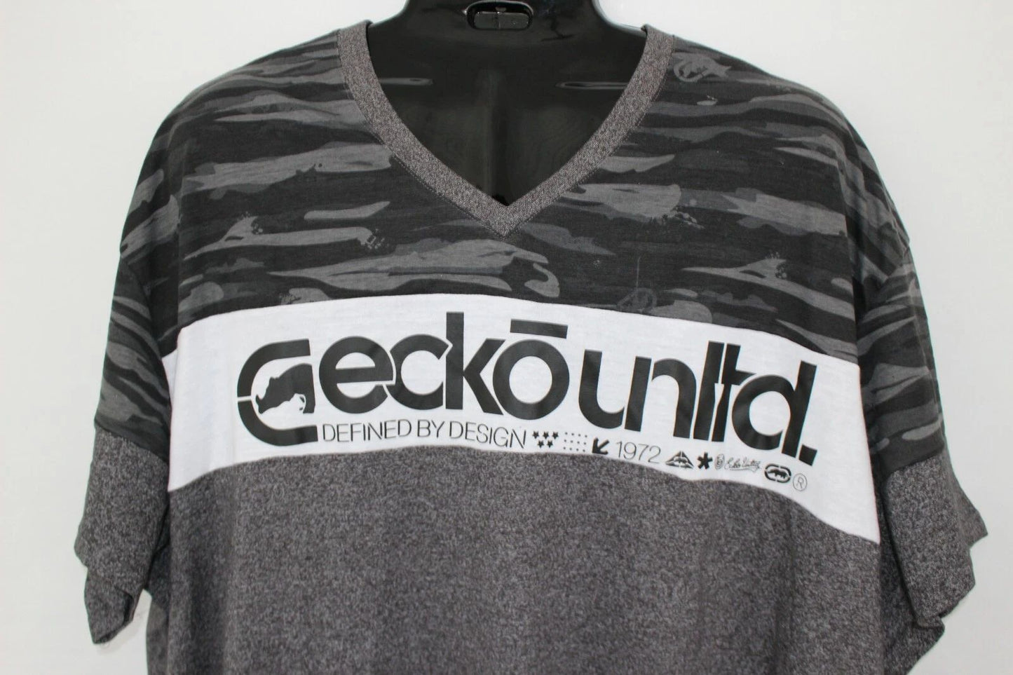 ECKO UNLTD S/S MULTI-COLOR V-NECK T-SHIRT SZ:3XL 3X XXXL NWT Unisex T-shirt, Sweatshirt, Hoodie, Long Sleeve Tee - T-Shirt, Sweatshirt, Hoodie