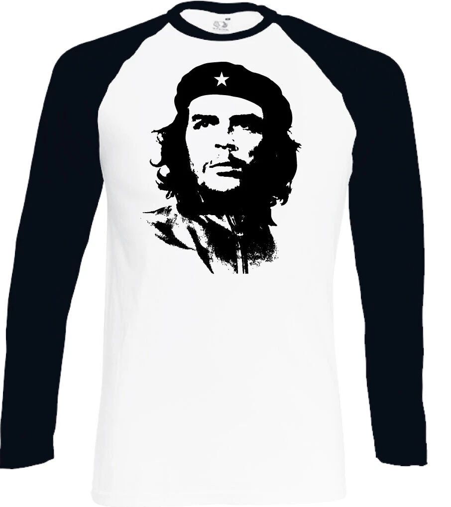 Che Guevara Face Silhouette Mens Iconic Baseball T-Shirt Freedom Fighter Cuba Unisex T-shirt, Sweatshirt, Hoodie, Long Sleeve Tee - T-Shirt, Sweatshirt, Hoodie