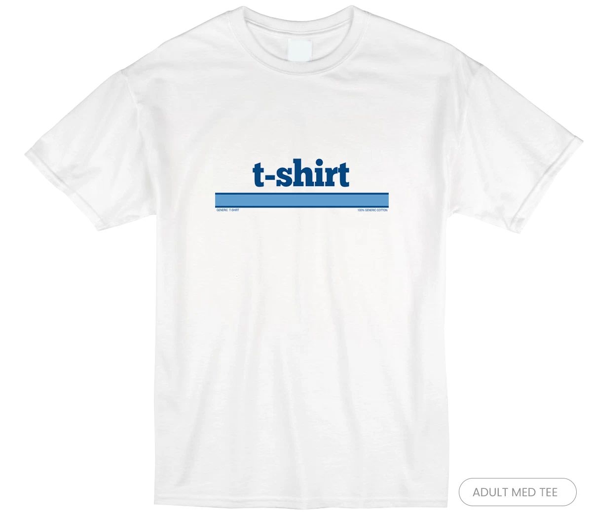 GENERIC BRAND Simple white t-shirt tee Unisex T-shirt, Sweatshirt, Hoodie, Long Sleeve Tee - T-Shirt, Sweatshirt, Hoodie