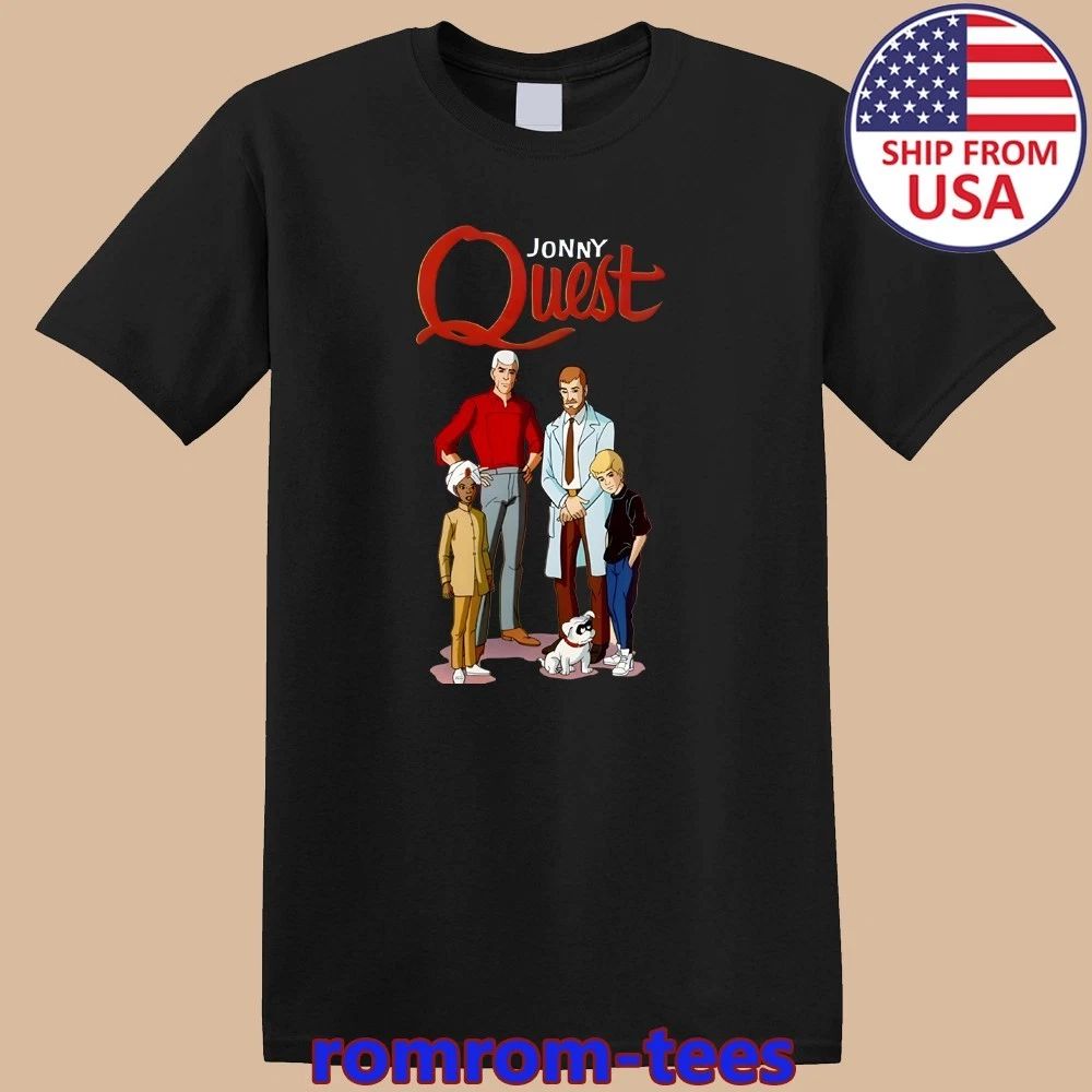 Jonny Quest 80's Cartoon 70's Men's Black Size S-5XL Unisex T-shirt, Sweatshirt, Hoodie, Long Sleeve Tee - T-Shirt, Sweatshirt, Hoodie