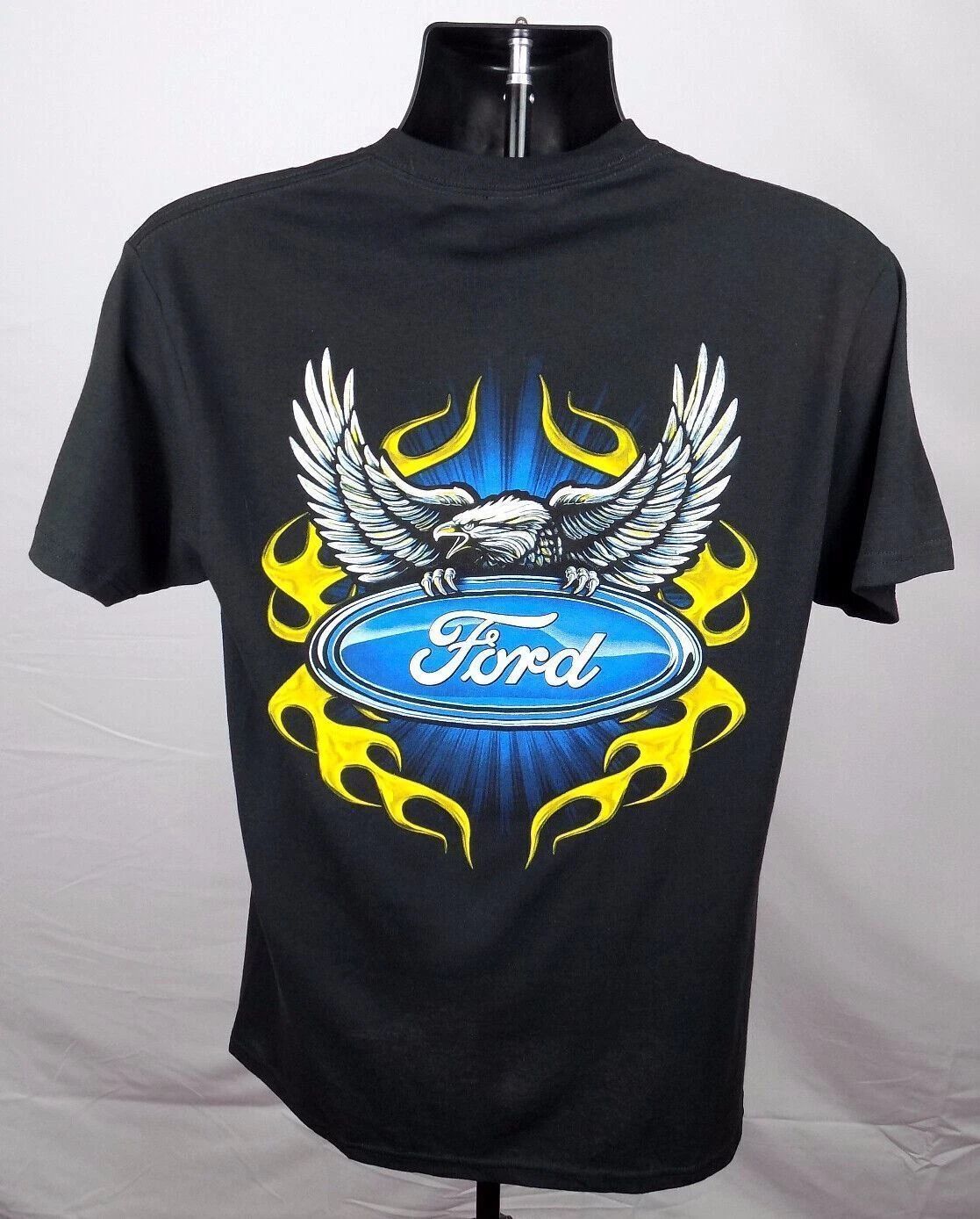 Ford Shirt Men's Medium Black Bald Eagle Logo Shirt New ST202 Unisex T-shirt, Sweatshirt, Hoodie, Long Sleeve Tee - T-Shirt, Sweatshirt, Hoodie