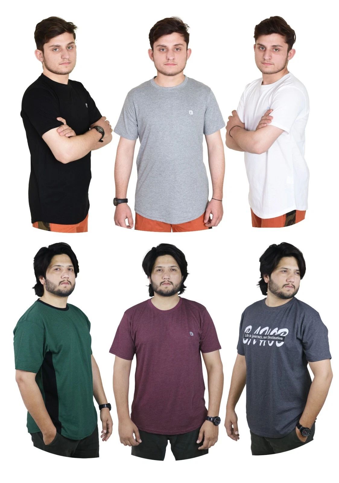 3/6 PK Men T Shirt Crew Neck T-Shirt for Men Tops Shirt Tee Shirt Short Sleeve Unisex T-shirt, Sweatshirt, Hoodie, Long Sleeve Tee - T-Shirt, Sweatshirt, Hoodie