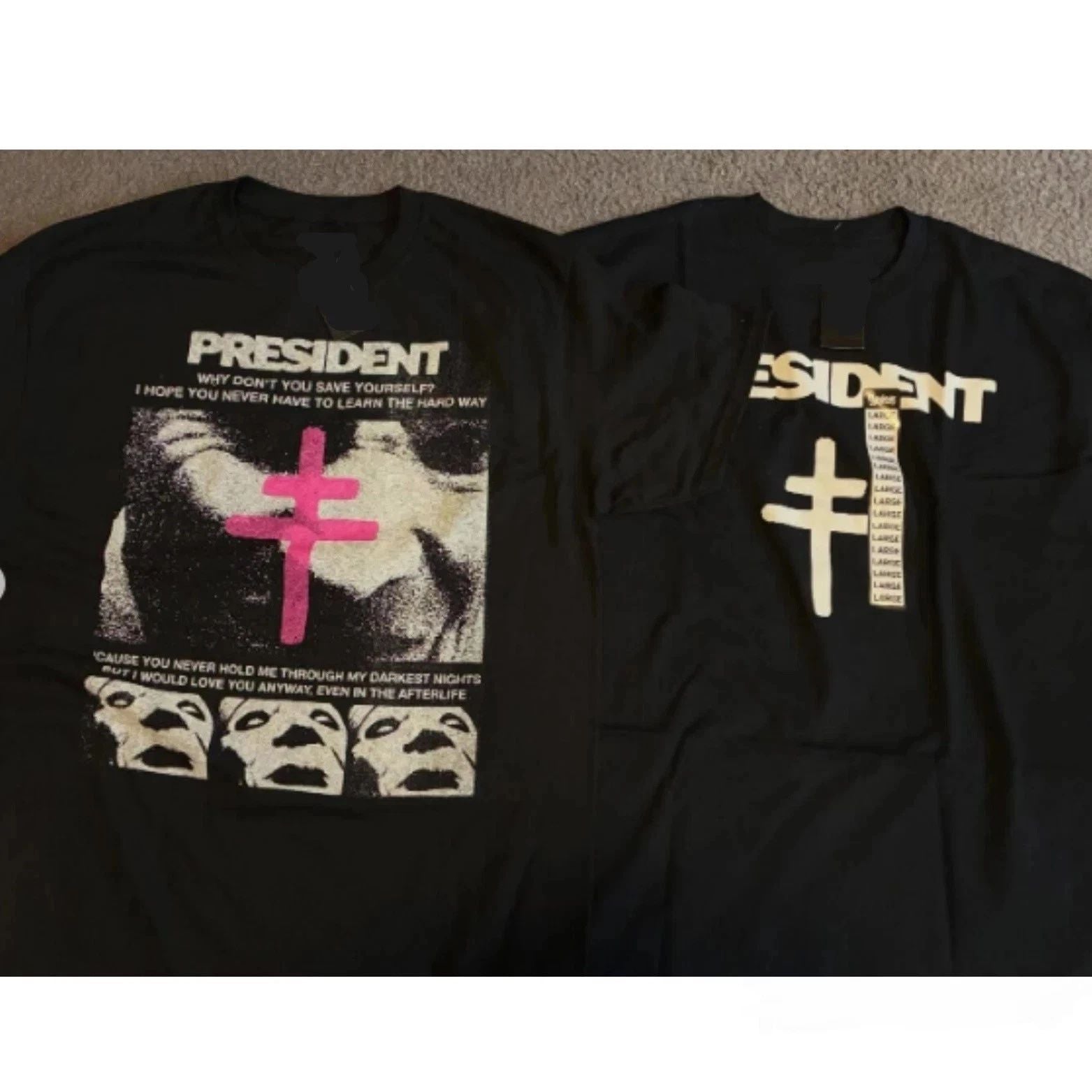 President Merch Tour 2026 T-Shirt Reprint Unisex T-shirt, Sweatshirt, Hoodie, Long Sleeve Tee - T-Shirt, Sweatshirt, Hoodie
