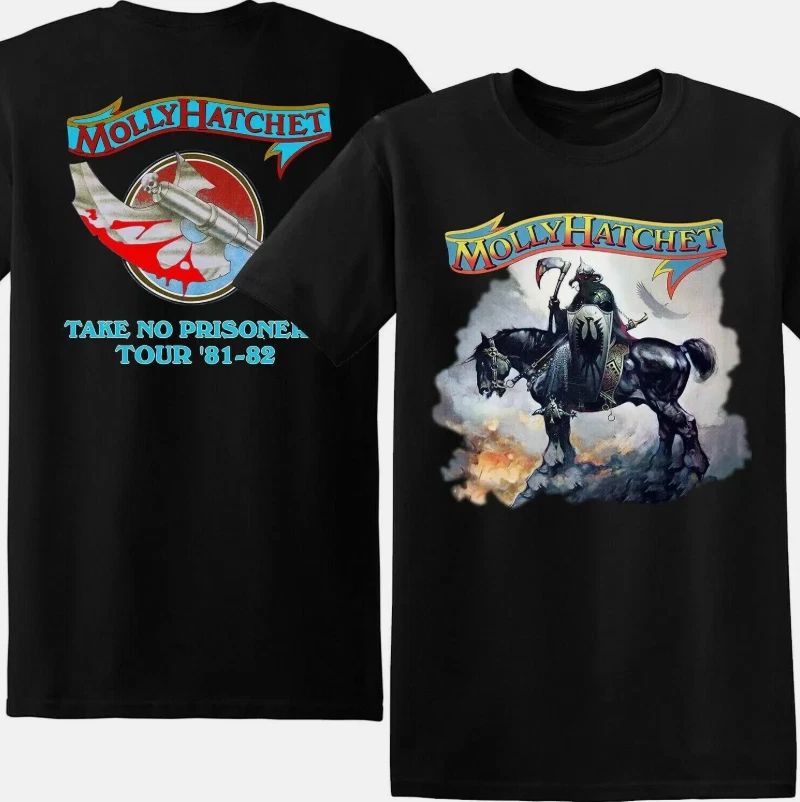 Molly Hatchet 81-82 Music Tour Unisex T-Shirt Gift For All Fans S-5XL Unisex T-shirt, Sweatshirt, Hoodie, Long Sleeve Tee - T-Shirt, Sweatshirt, Hoodie