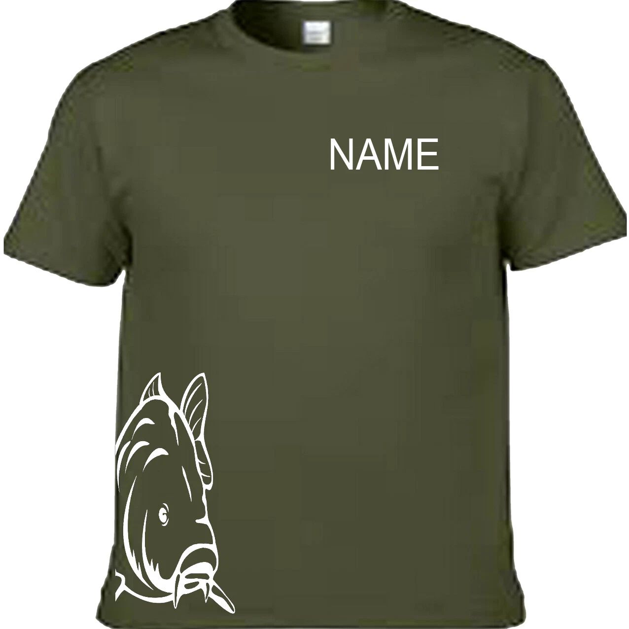 carp on side fishing t shirt all sizes kids and adults angling novelty carp fish Unisex T-shirt, Sweatshirt, Hoodie, Long Sleeve Tee - T-Shirt, Sweatshirt, Hoodie