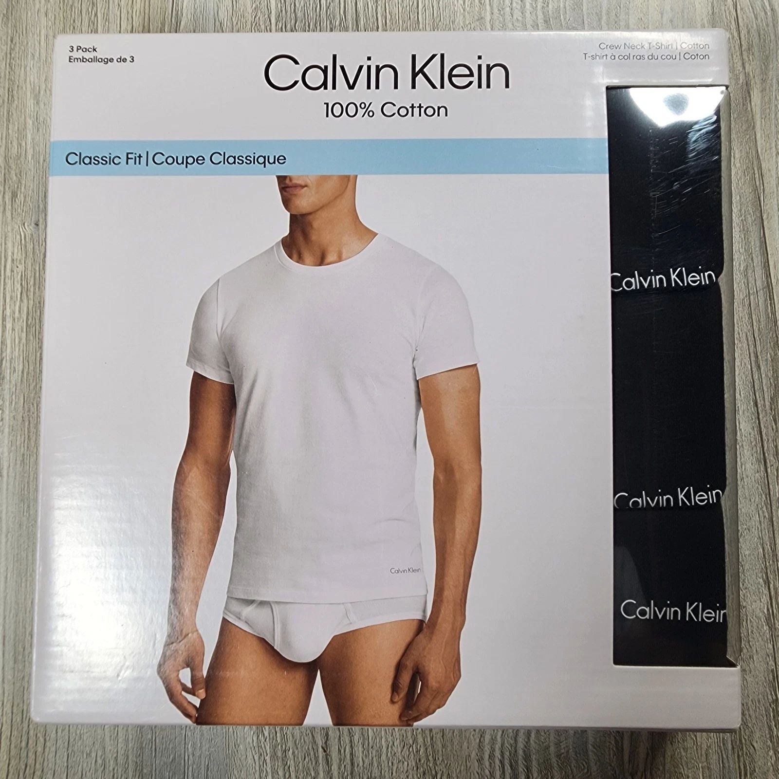 Calvin Klein Cotton Classic Fit T Shirts Black 3 Pack Mens Size M New Unisex T-shirt, Sweatshirt, Hoodie, Long Sleeve Tee - T-Shirt, Sweatshirt, Hoodie