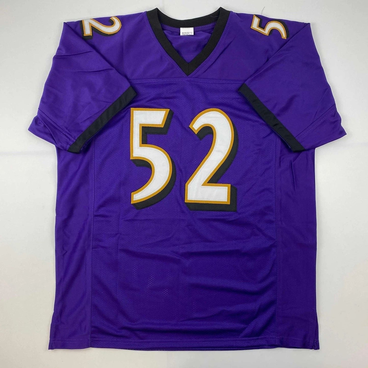 Ray Lewis Baltimore Purple Reprint Jersey Unisex T-shirt, Sweatshirt, Hoodie, Long Sleeve Tee - T-Shirt, Sweatshirt, Hoodie