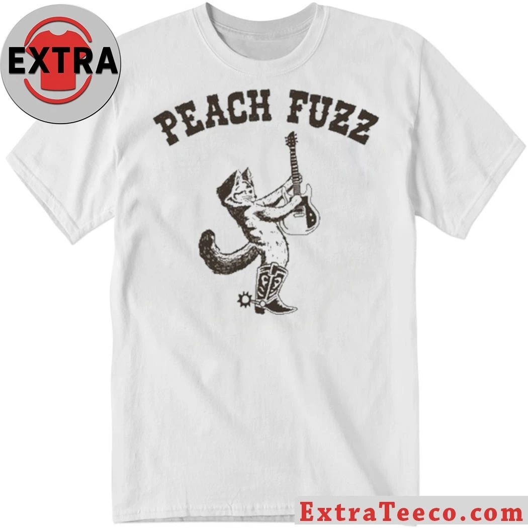 Peach Fuzz Cowboy Cat Shirt T-Shirt Unisex T-shirt, Sweatshirt, Hoodie, Long Sleeve Tee - T-Shirt, Sweatshirt, Hoodie