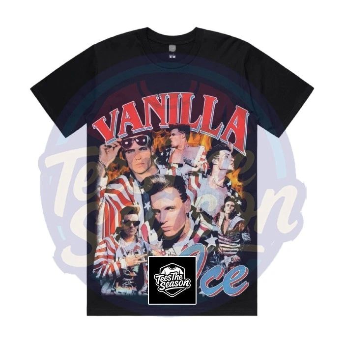 Vanilla Ice T-Shirt Unisex T-shirt, Sweatshirt, Hoodie, Long Sleeve Tee - T-Shirt, Sweatshirt, Hoodie