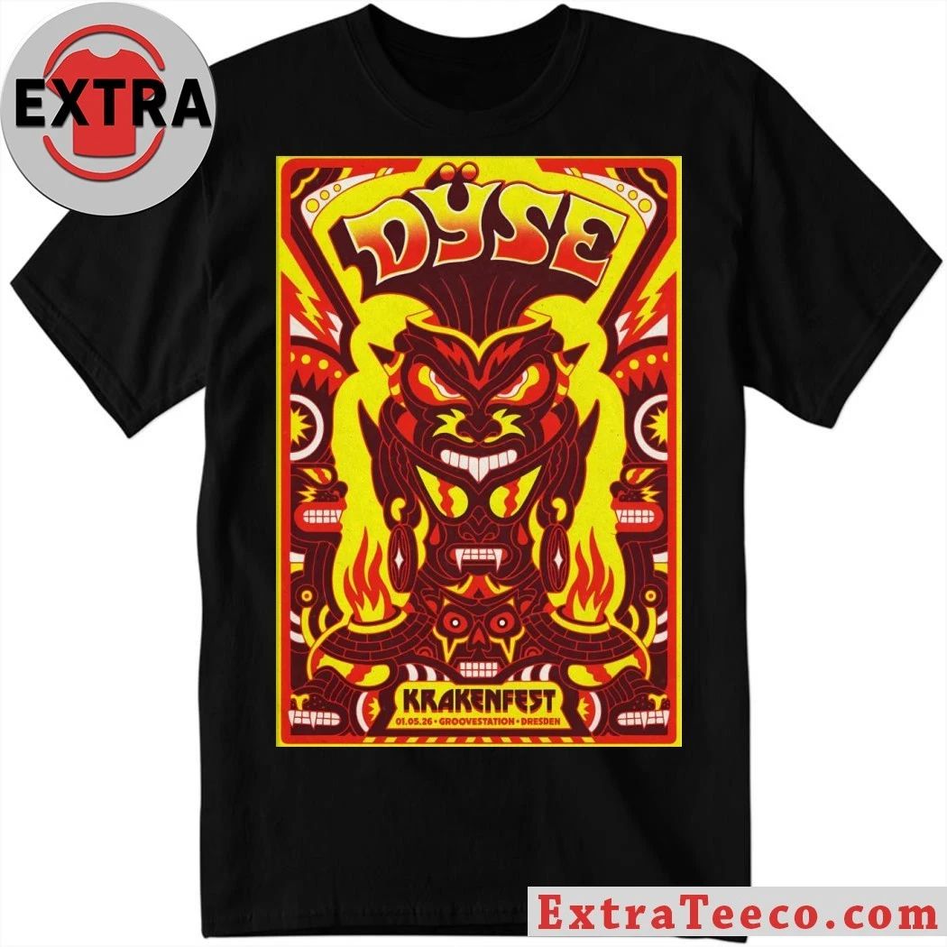 Dyse Band GrooveStation In Dresden Germany May 1 2026 Poster Shirt Unisex T-shirt, Sweatshirt, Hoodie, Long Sleeve Tee - T-Shirt, Sweatshirt, Hoodie