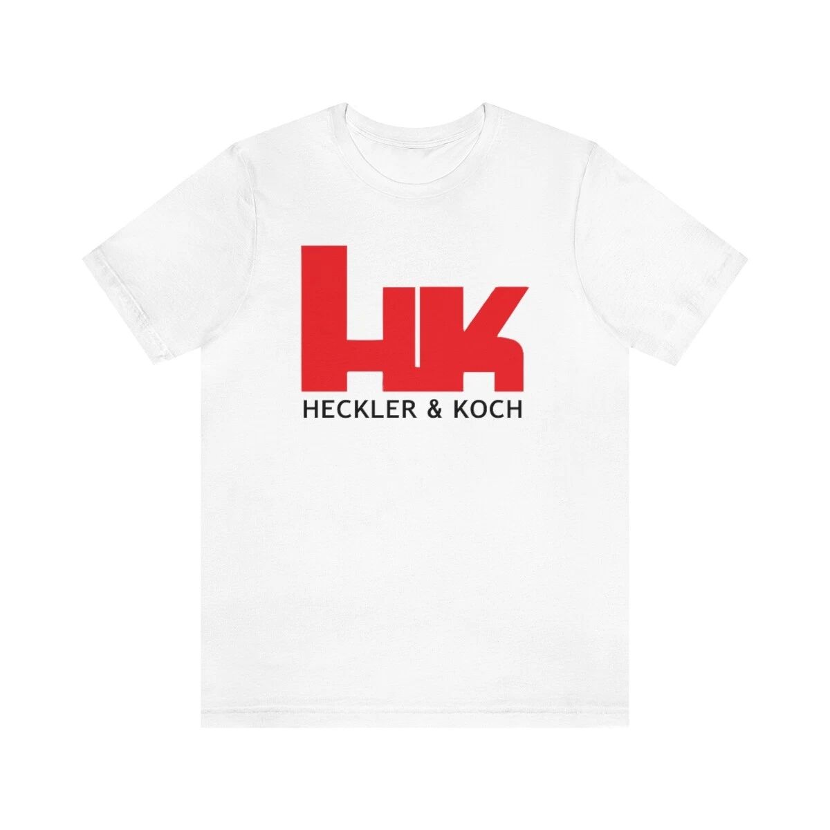 HK HECKLER AND KOCH Firearms Gun T-Shirt - Unisex Jersey Short Sleeve Tee Unisex T-shirt, Sweatshirt, Hoodie, Long Sleeve Tee - T-Shirt, Sweatshirt, Hoodie
