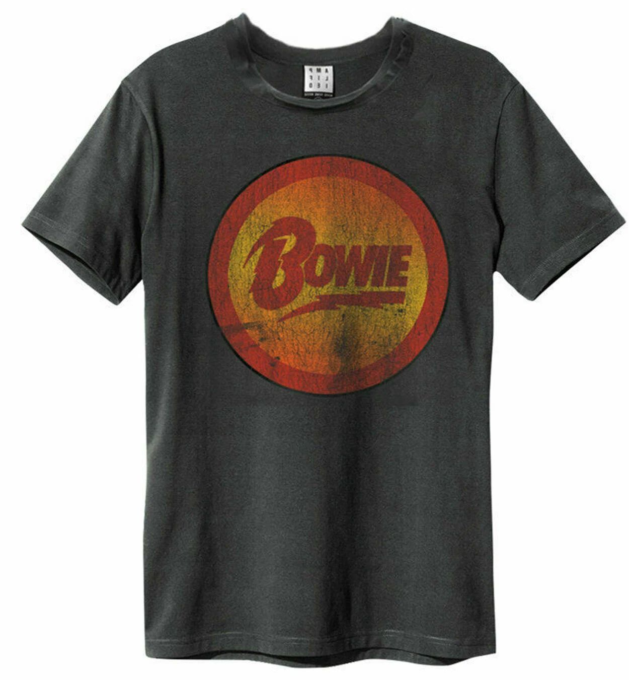 Amplified David Bowie Diamond Dogs Logo Mens Charcoal T Shirt David Bowie Tee Unisex T-shirt, Sweatshirt, Hoodie, Long Sleeve Tee - T-Shirt, Sweatshirt, Hoodie