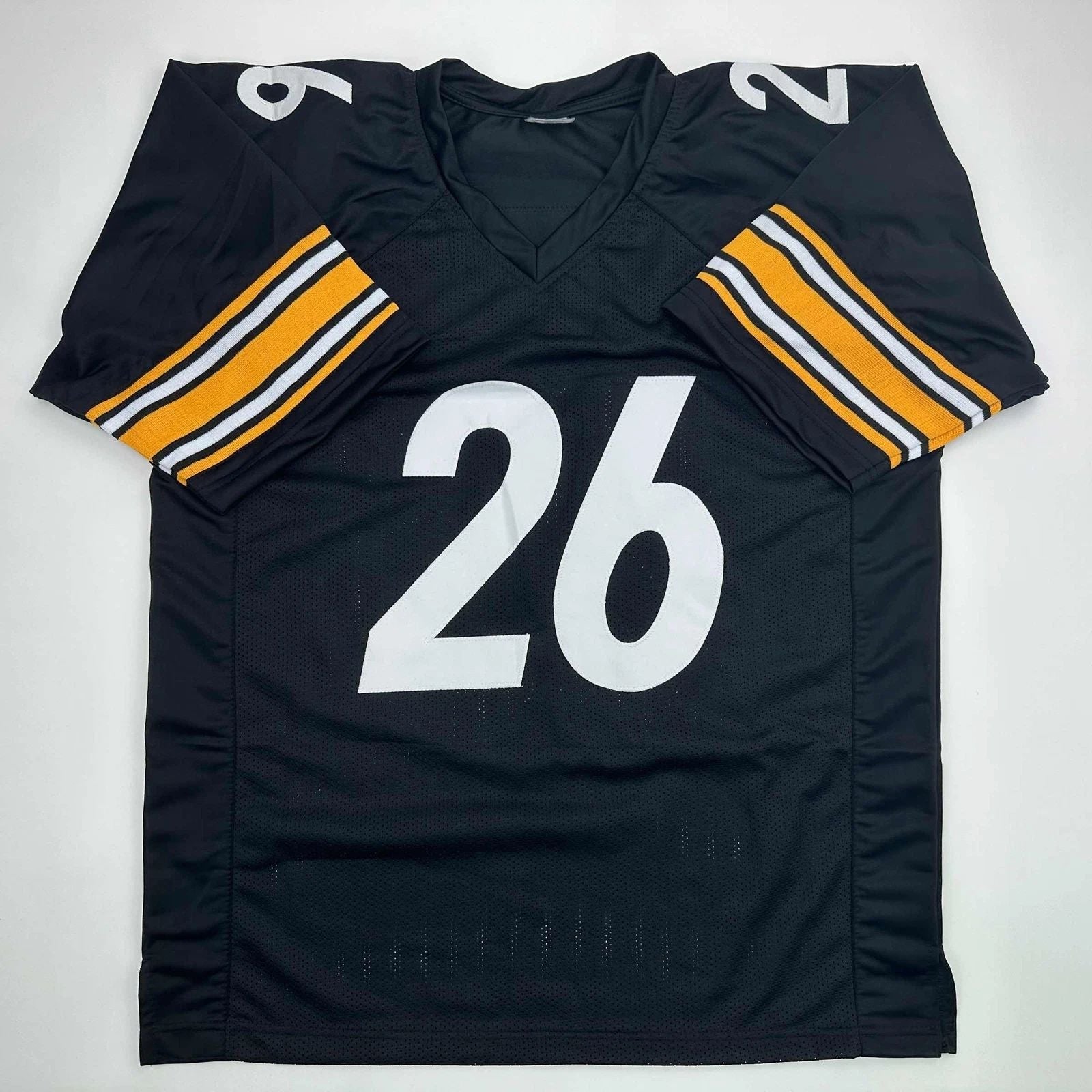 Le'Veon LeVeon Bell Pittsburgh Black Reprint Jersey Unisex T-shirt, Sweatshirt, Hoodie, Long Sleeve Tee - T-Shirt, Sweatshirt, Hoodie