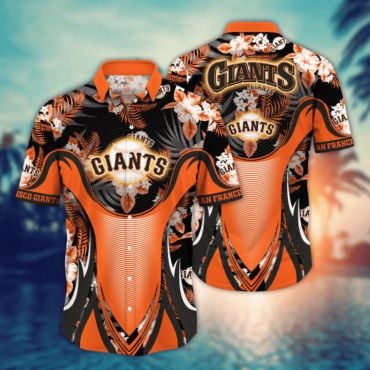 San Francisco Giants Tropical Pride Hawaiian Shirt Unisex T-shirt, Sweatshirt, Hoodie, Long Sleeve Tee - T-Shirt, Sweatshirt, Hoodie