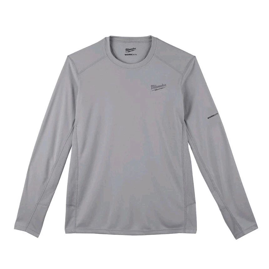 Milwaukee XL Men's Work Skin Gray Light Performance Long-Sleeve T-Shirt Unisex T-shirt, Sweatshirt, Hoodie, Long Sleeve Tee - T-Shirt, Sweatshirt, Hoodie