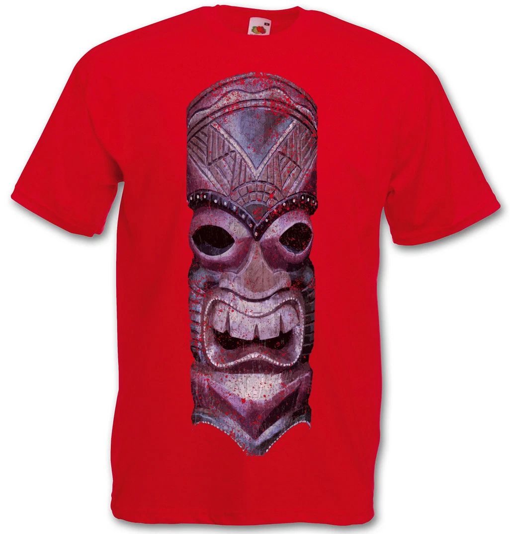 TIKI HEAD III T-SHIRT - Hawaii Tattoo Rockabilly Custom Psychobilly Skull Shirt Unisex T-shirt, Sweatshirt, Hoodie, Long Sleeve Tee - T-Shirt, Sweatshirt, Hoodie