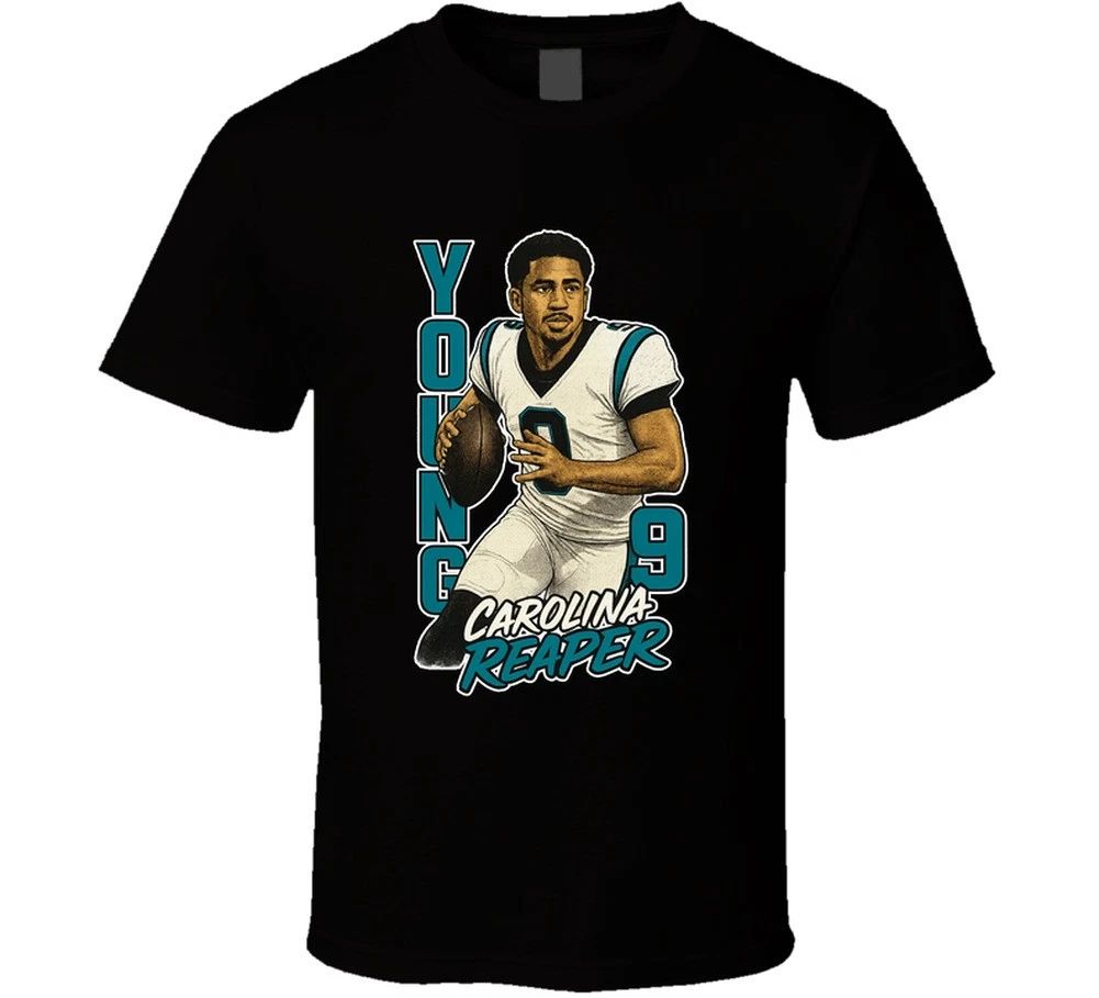 Bryce Young Carolina Reaper Retro Look Sports Fan T Shirt Unisex T-shirt, Sweatshirt, Hoodie, Long Sleeve Tee - T-Shirt, Sweatshirt, Hoodie