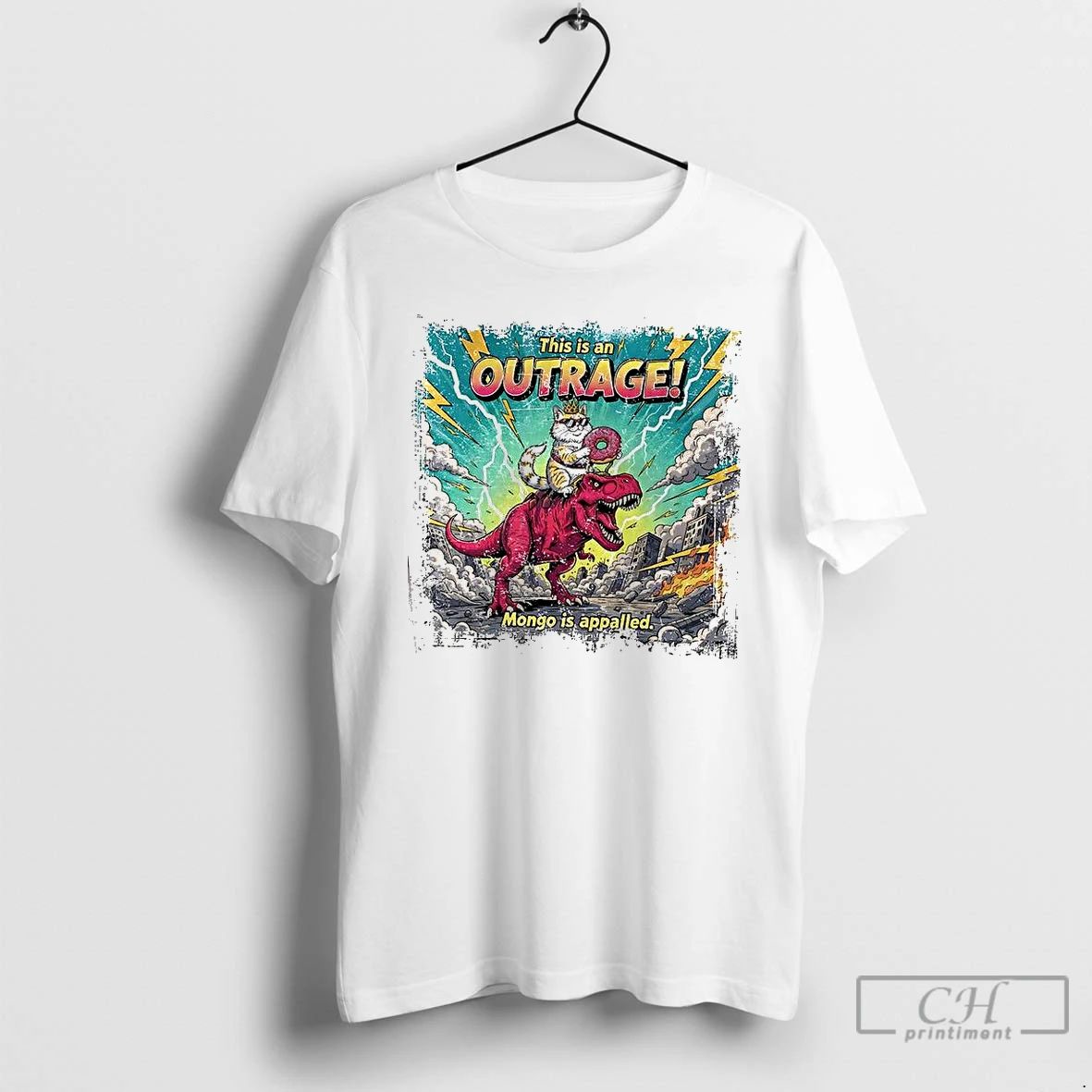 Premium Dungeon Crawler Carl Princess Donut This Is An Outrage And Mongo Is Appalled Unisex T-shirt, Sweatshirt, Hoodie, Long Sleeve Tee - T-Shirt, Sweatshirt, Hoodie