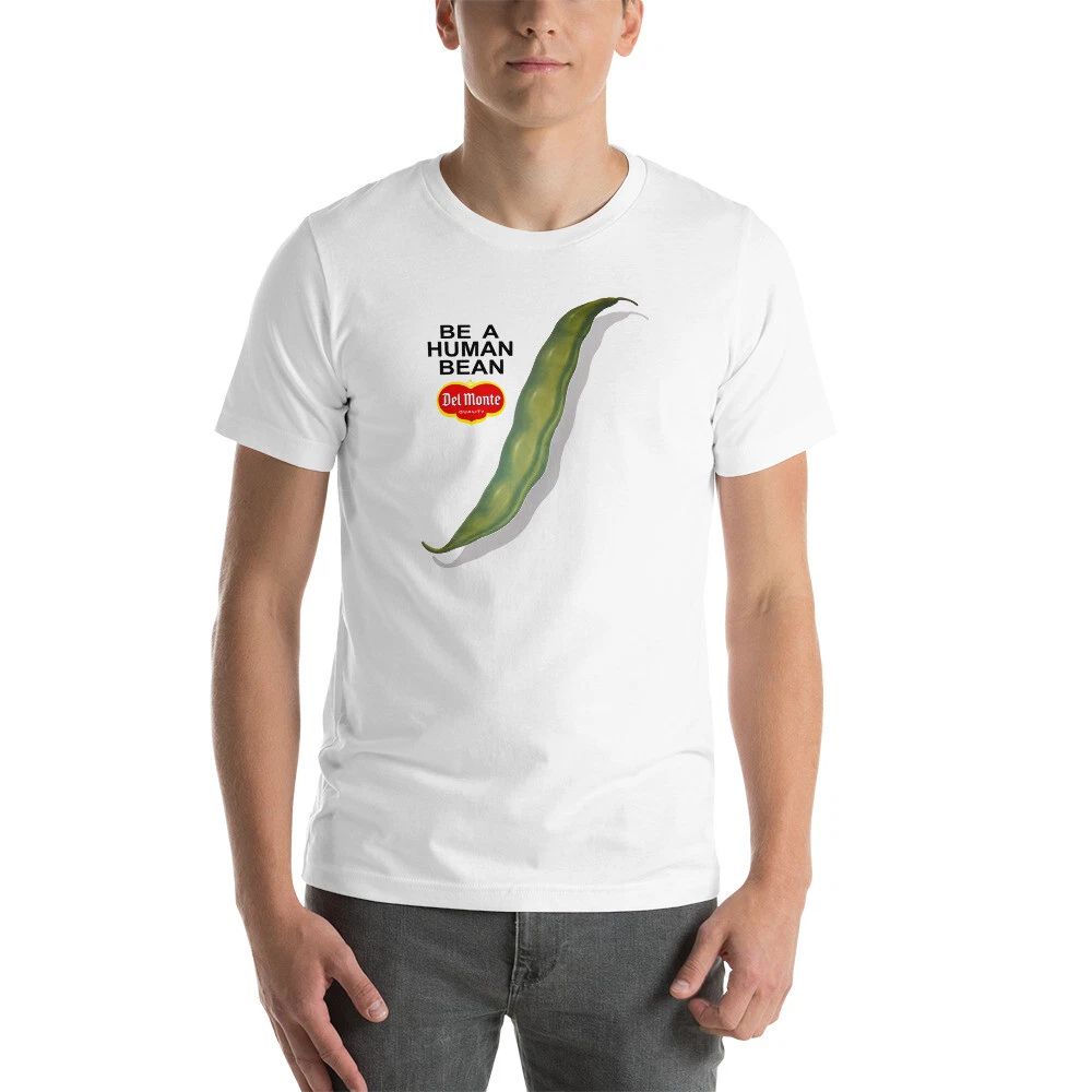 BE A HUMAN BEAN Del Monte Vintage Style Short-Sleeve Unisex T-Shirt Unisex T-shirt, Sweatshirt, Hoodie, Long Sleeve Tee - T-Shirt, Sweatshirt, Hoodie
