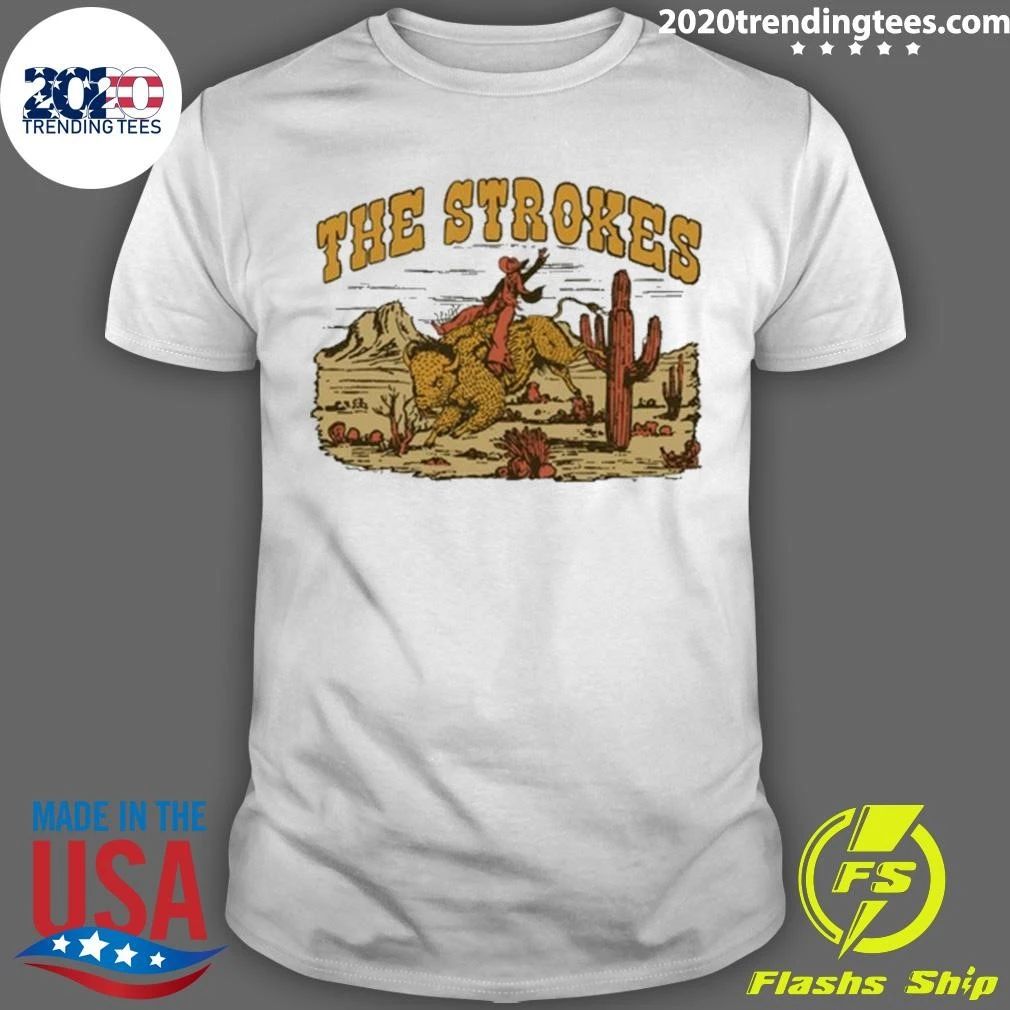 The Strokes Bull Rider Shirt Unisex T-shirt, Sweatshirt, Hoodie, Long Sleeve Tee - T-Shirt, Sweatshirt, Hoodie