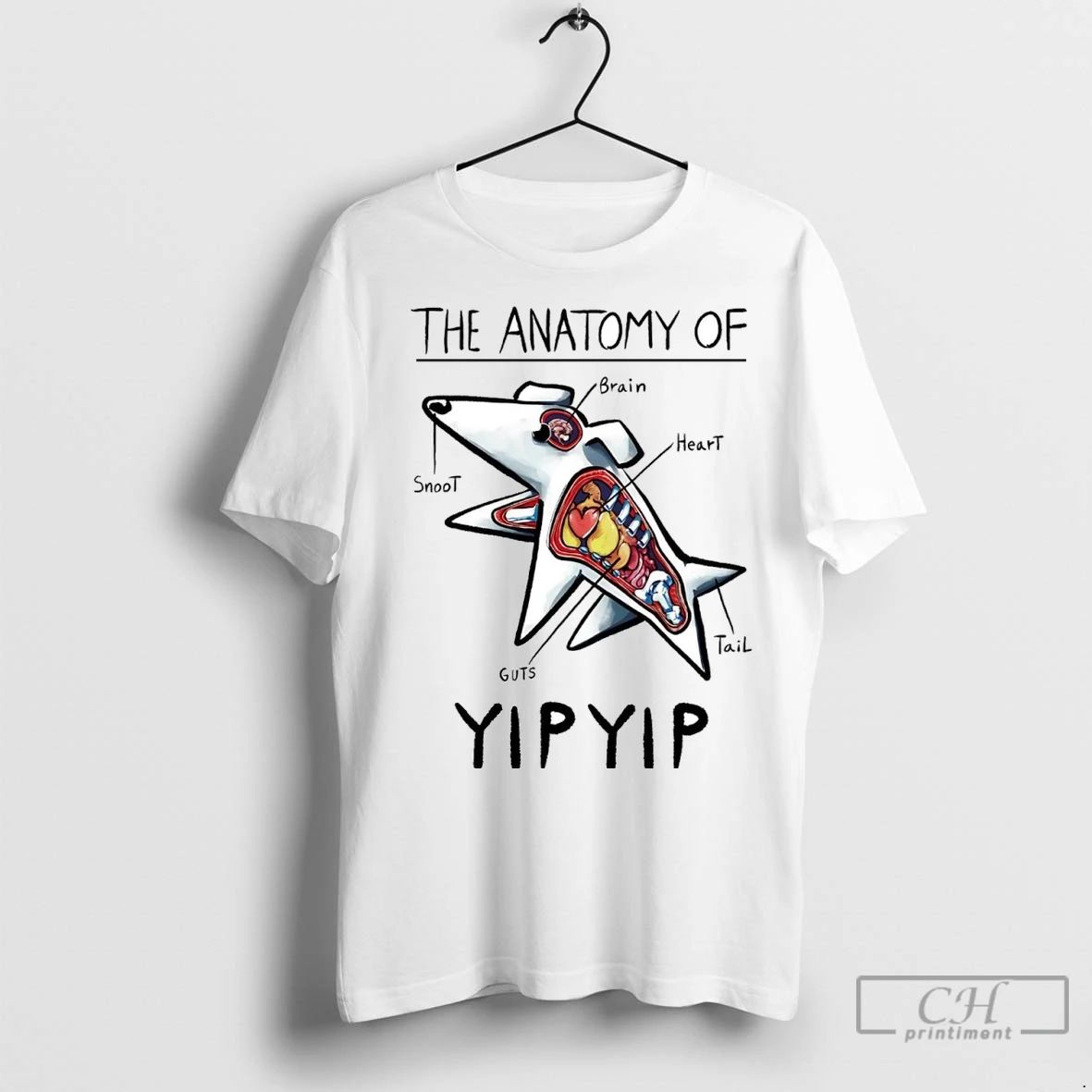 Premium The Anatomy Of Yip Yip Unisex T-shirt, Sweatshirt, Hoodie, Long Sleeve Tee - T-Shirt, Sweatshirt, Hoodie