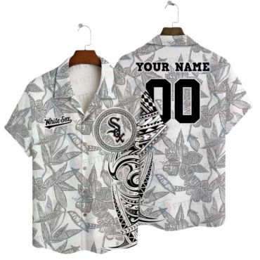 Chicago White Sox Beachfront Beat Hawaiian Shirt Unisex T-shirt, Sweatshirt, Hoodie, Long Sleeve Tee - T-Shirt, Sweatshirt, Hoodie