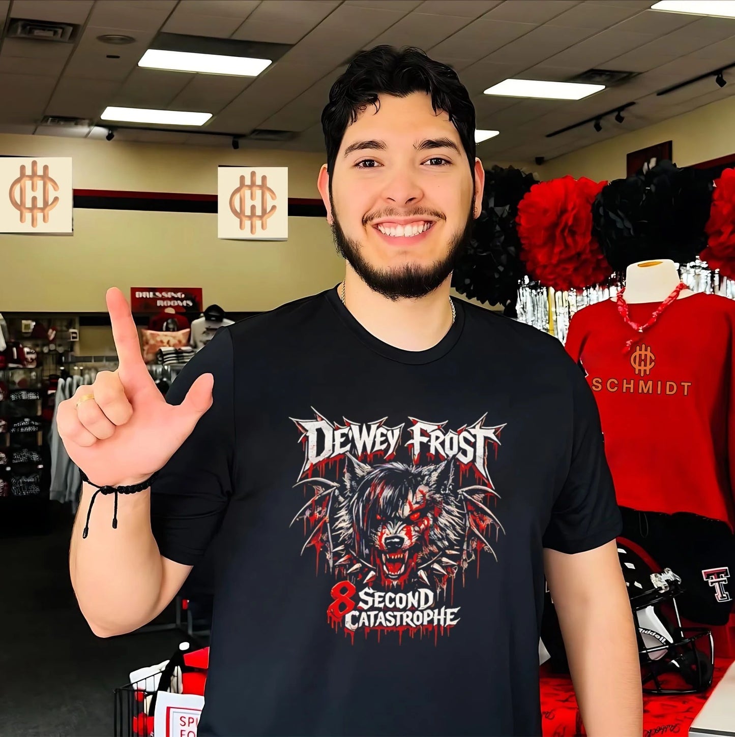Dewey Frost 8 second catastrophe werewolf illustration shirt Unisex T-shirt, Sweatshirt, Hoodie, Long Sleeve Tee - T-Shirt, Sweatshirt, Hoodie
