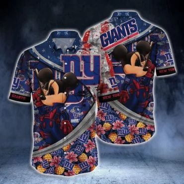 New York Giants Heroic Pineapple Hawaiian Shirt Unisex T-shirt, Sweatshirt, Hoodie, Long Sleeve Tee - T-Shirt, Sweatshirt, Hoodie