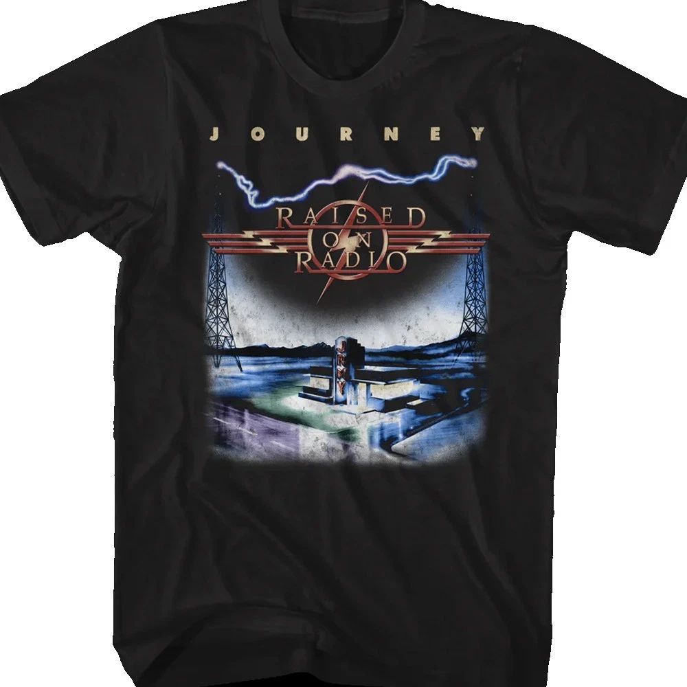 Rare Journey Raised on Radio Reprint Shirt U18.447 Unisex T-shirt, Sweatshirt, Hoodie, Long Sleeve Tee - T-Shirt, Sweatshirt, Hoodie