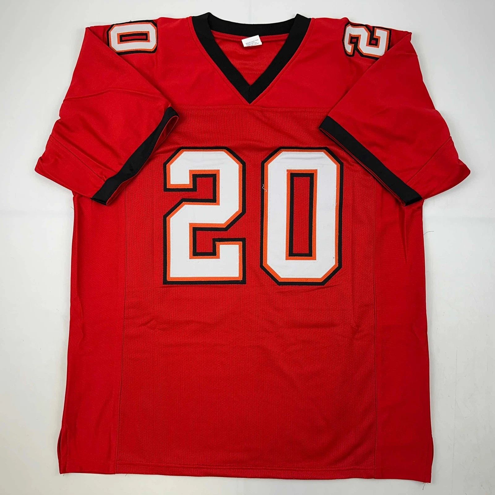 Ronde Barber Tampa Bay Red Reprint Jersey Unisex T-shirt, Sweatshirt, Hoodie, Long Sleeve Tee - T-Shirt, Sweatshirt, Hoodie