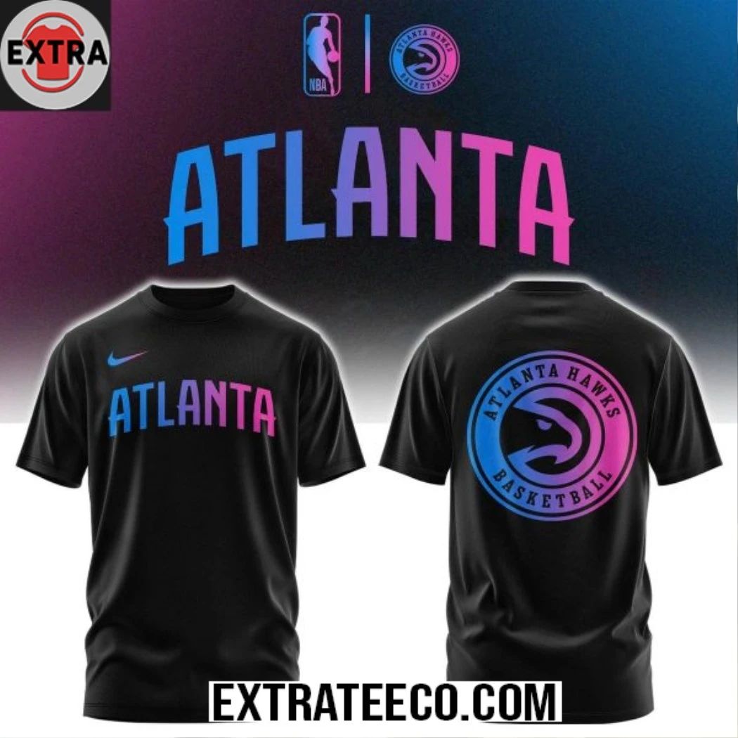Atlanta Hawks x Cyberpunk Night 2026 NBA Champs Shirt Unisex T-shirt, Sweatshirt, Hoodie, Long Sleeve Tee - T-Shirt, Sweatshirt, Hoodie
