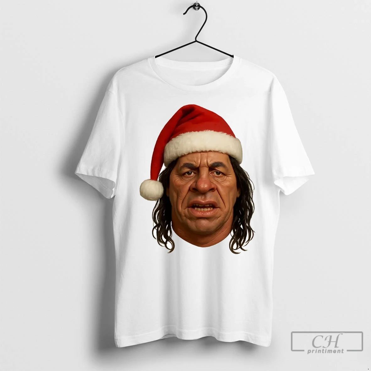 Premium Bret Hart Spitting Caricature Christmas Unisex T-shirt, Sweatshirt, Hoodie, Long Sleeve Tee - T-Shirt, Sweatshirt, Hoodie