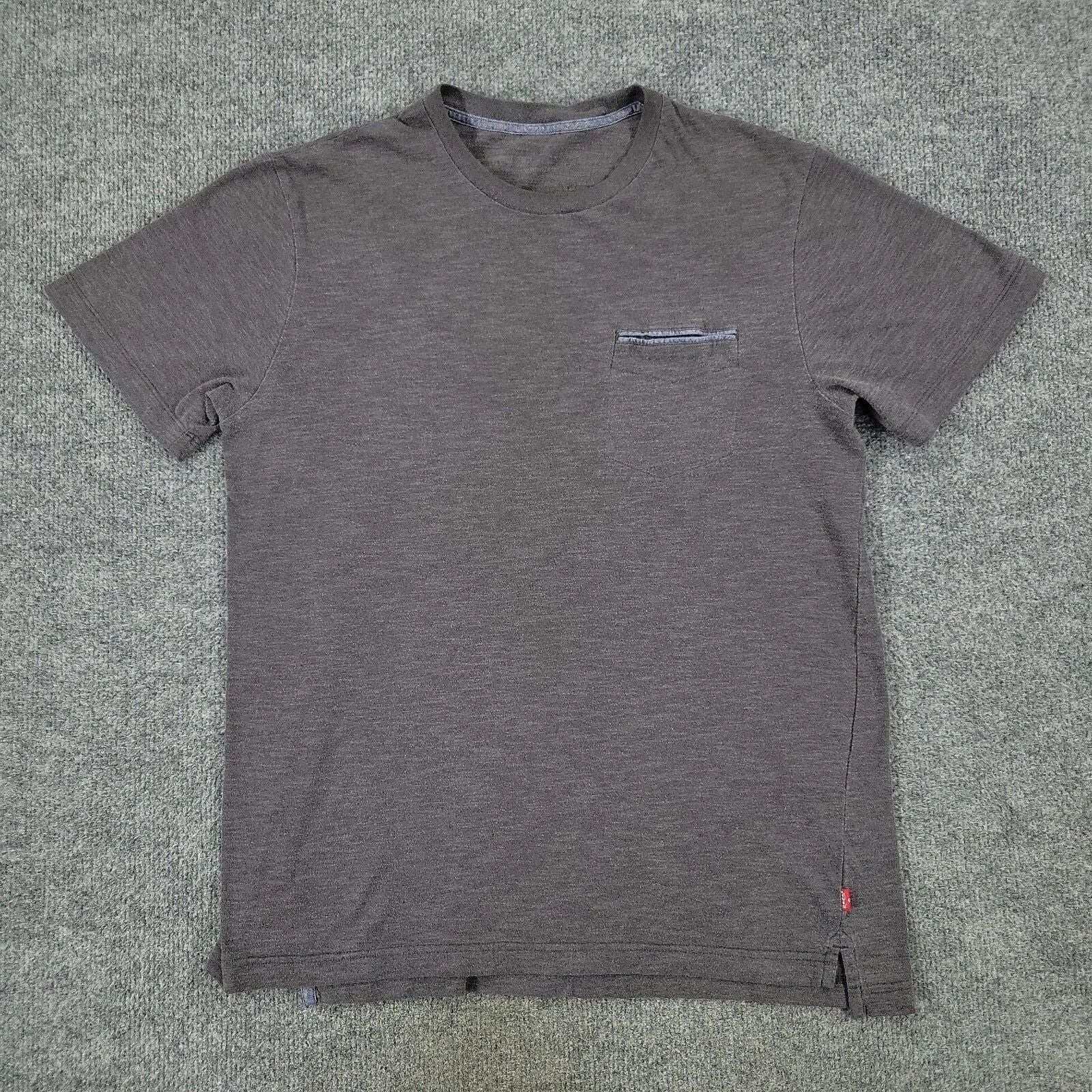 Levi's Shirt Men's Medium Gray Crew Neck Short Sleeve Pocket Pullover Adult M Unisex T-shirt, Sweatshirt, Hoodie, Long Sleeve Tee - T-Shirt, Sweatshirt, Hoodie