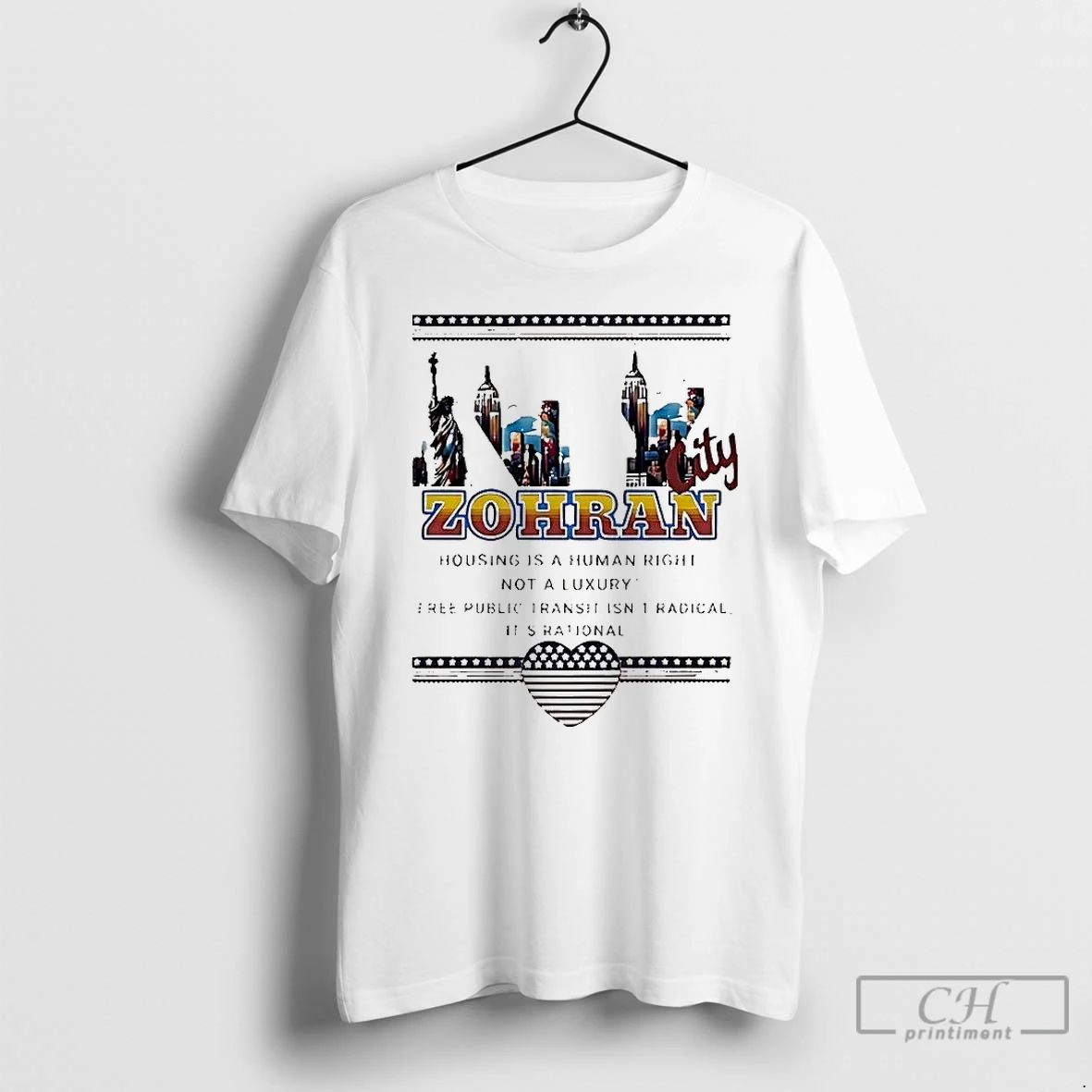 Premium Zohran Mamdani New York City Housing Is A Human Right Not A Luxury Unisex T-shirt, Sweatshirt, Hoodie, Long Sleeve Tee - T-Shirt, Sweatshirt, Hoodie