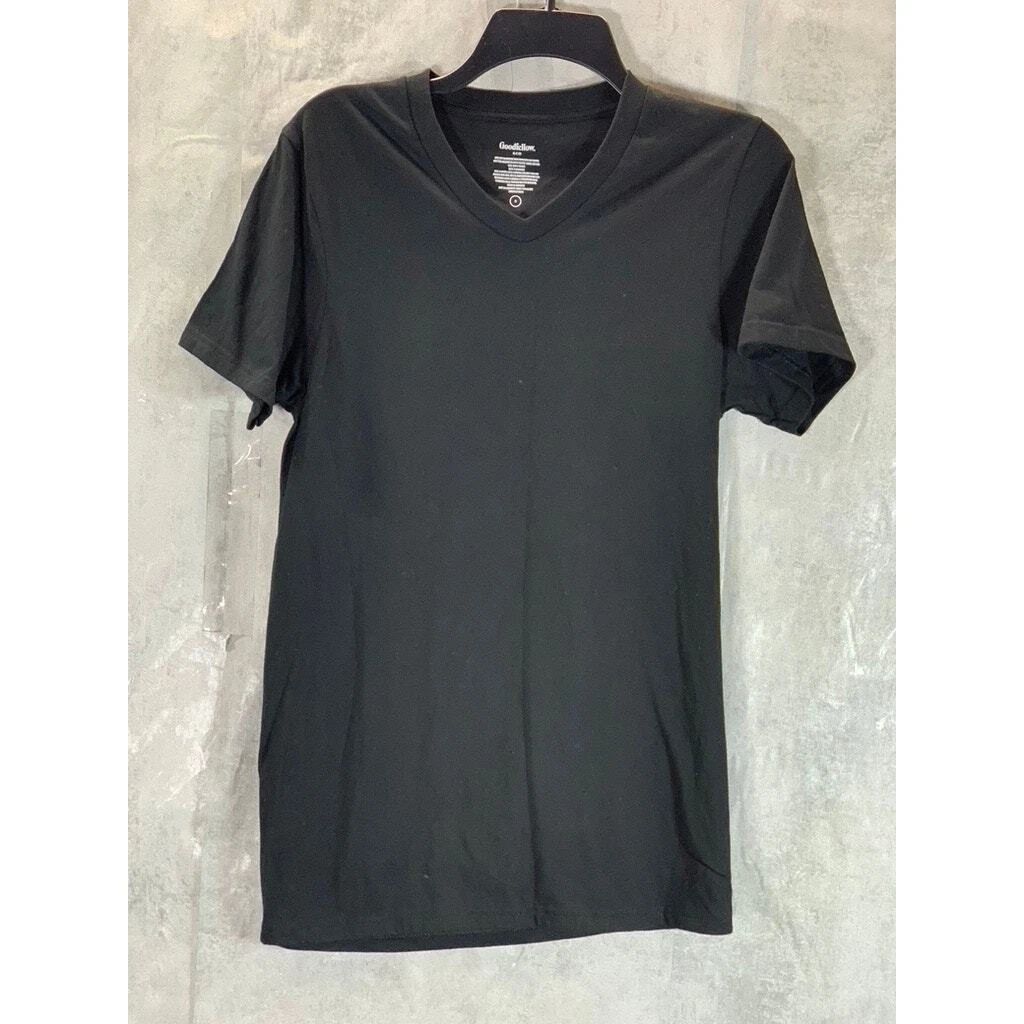 GOODFELLOW & CO Men's Black Everyday Wear V-Neck Short Sleeve T-Shirt SZ S Unisex T-shirt, Sweatshirt, Hoodie, Long Sleeve Tee - T-Shirt, Sweatshirt, Hoodie