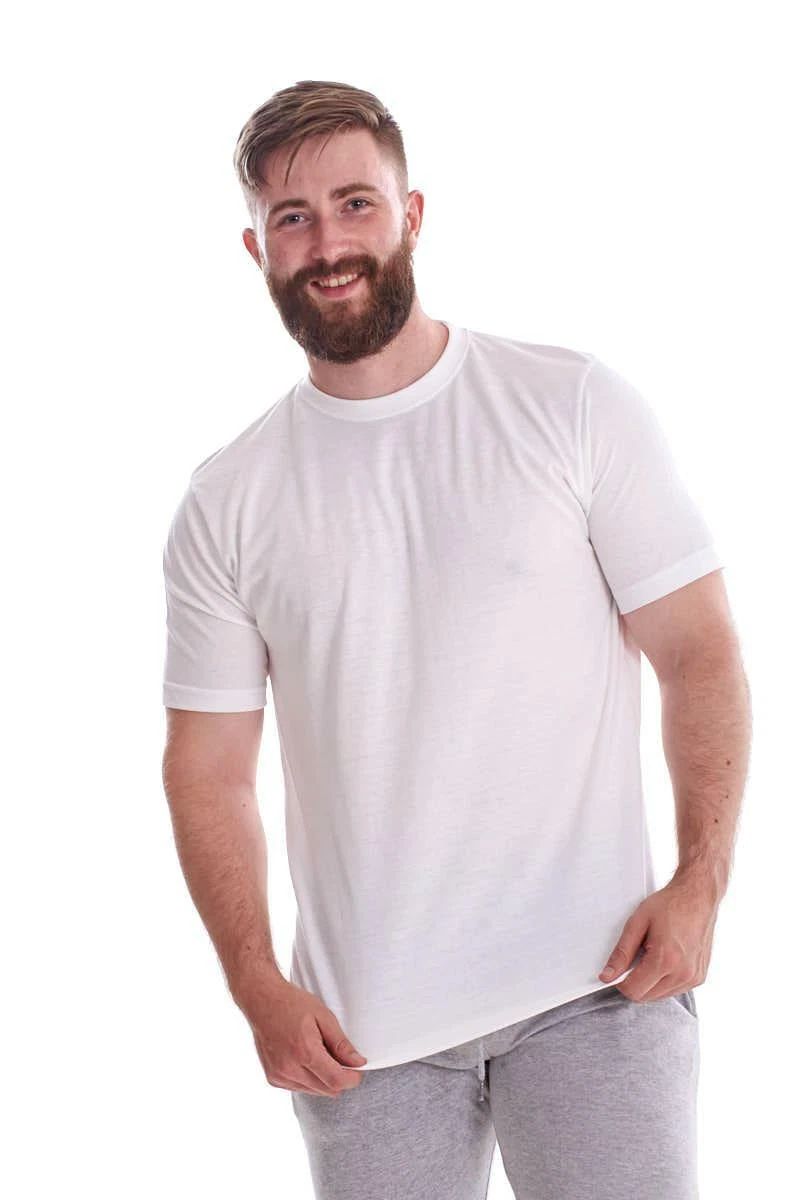 Mens 3 Pack Cotton T-Shirt Crew Neck Short Sleeve Soft Breathable Undershirt Unisex T-shirt, Sweatshirt, Hoodie, Long Sleeve Tee - T-Shirt, Sweatshirt, Hoodie