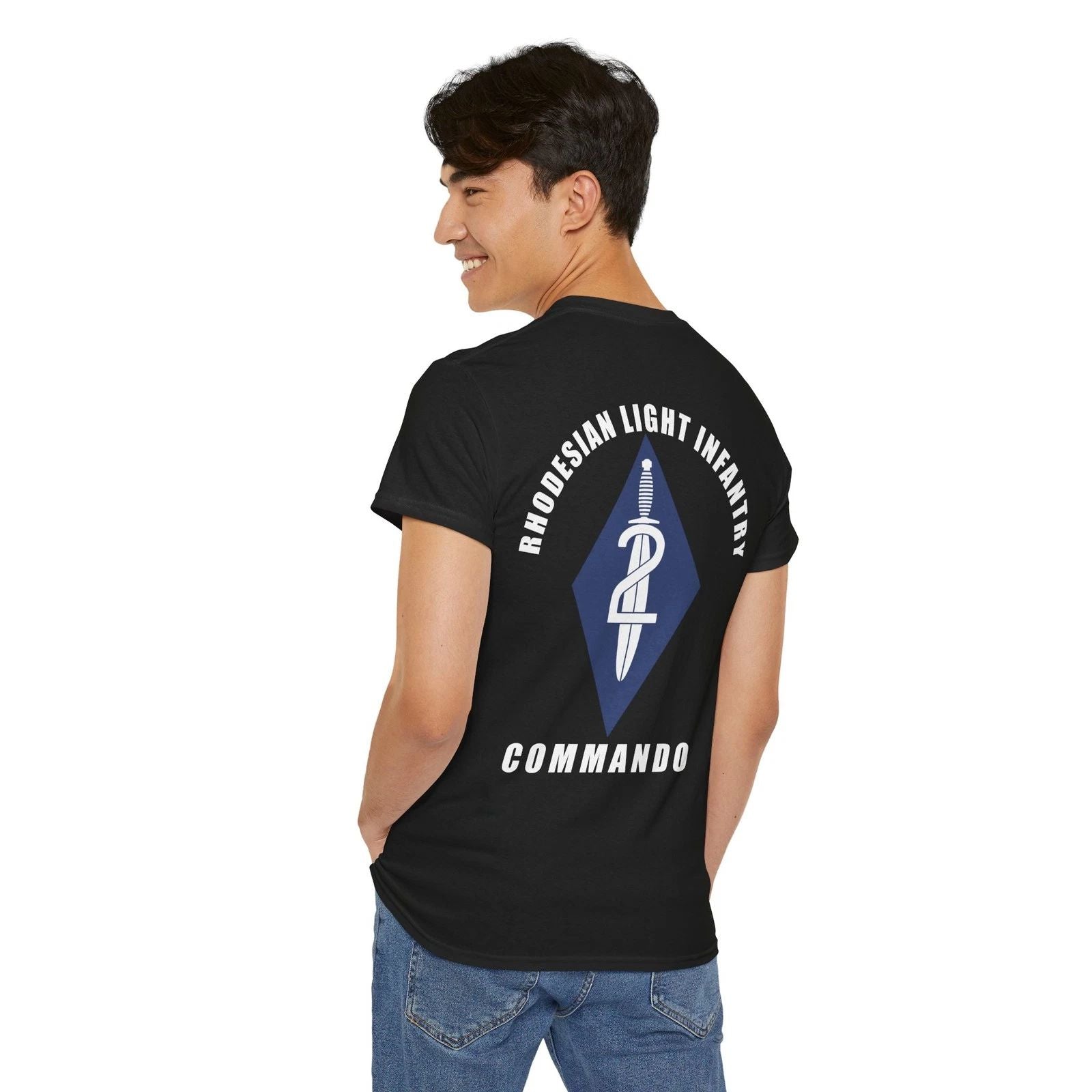 Rhodesian Light Infantry 2 Commando T-Shirt  RLI Military Veteran Tribute Tee Unisex T-shirt, Sweatshirt, Hoodie, Long Sleeve Tee - T-Shirt, Sweatshirt, Hoodie
