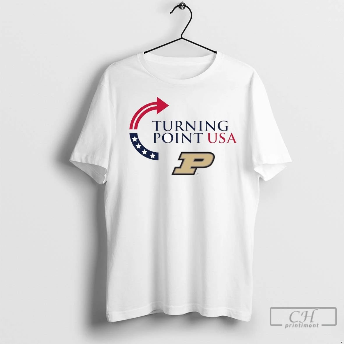 Premium Purdue Boilermakers Turning Point Usa Unisex T-shirt, Sweatshirt, Hoodie, Long Sleeve Tee - T-Shirt, Sweatshirt, Hoodie