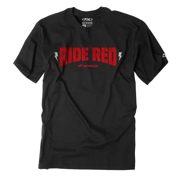 Factory Effex Honda Ride Red Bolt T-Shirts Motorcycle ATV/UTV Street Bike PWC Unisex T-shirt, Sweatshirt, Hoodie, Long Sleeve Tee - T-Shirt, Sweatshirt, Hoodie