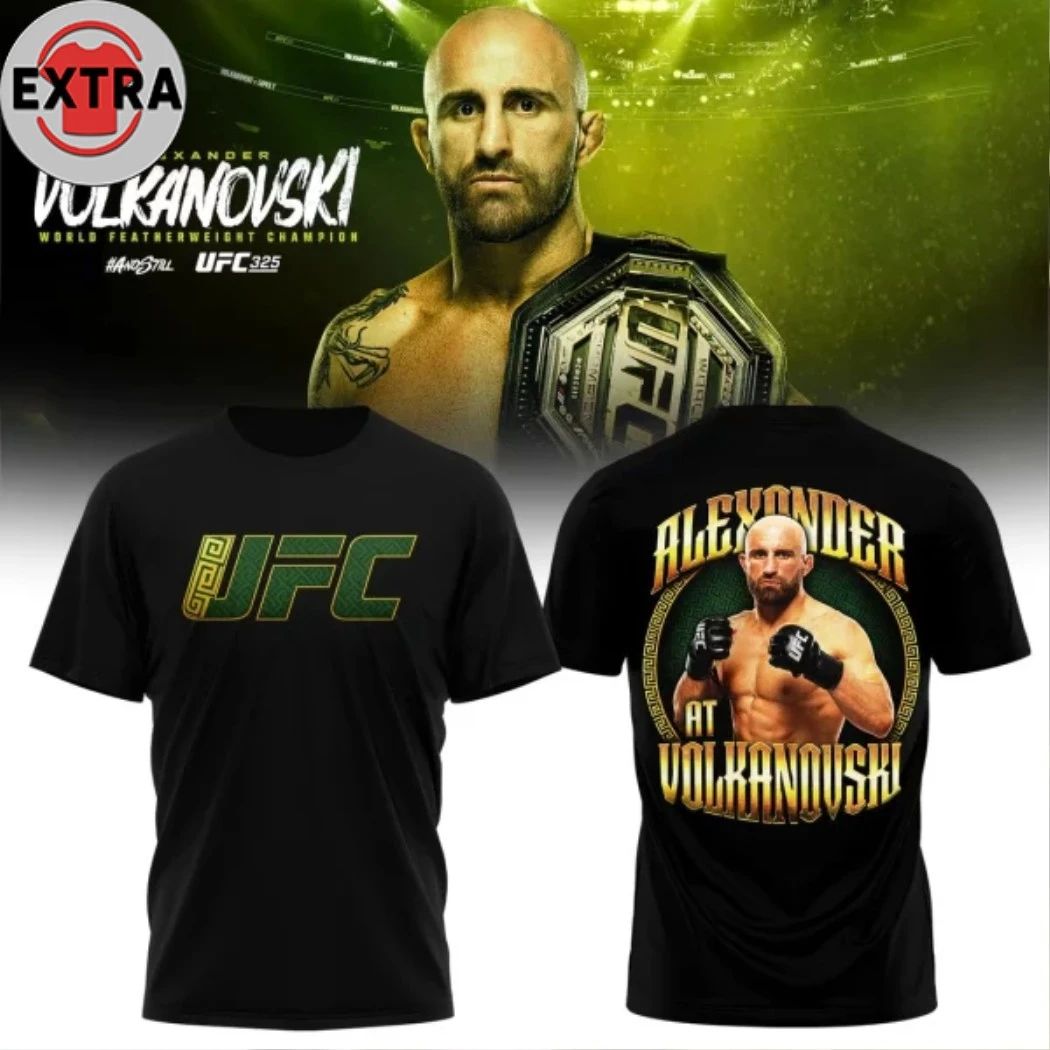 Original Alexander Volkanovski UFC 325 Featherweight Champion Edition T-Shirt Unisex T-shirt, Sweatshirt, Hoodie, Long Sleeve Tee - T-Shirt, Sweatshirt, Hoodie