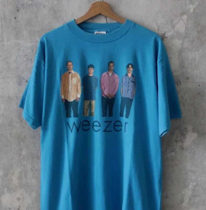 Weezer - Blue Album 1994 Rock Music Tshirt Unisex T-shirt, Sweatshirt, Hoodie, Long Sleeve Tee - T-Shirt, Sweatshirt, Hoodie