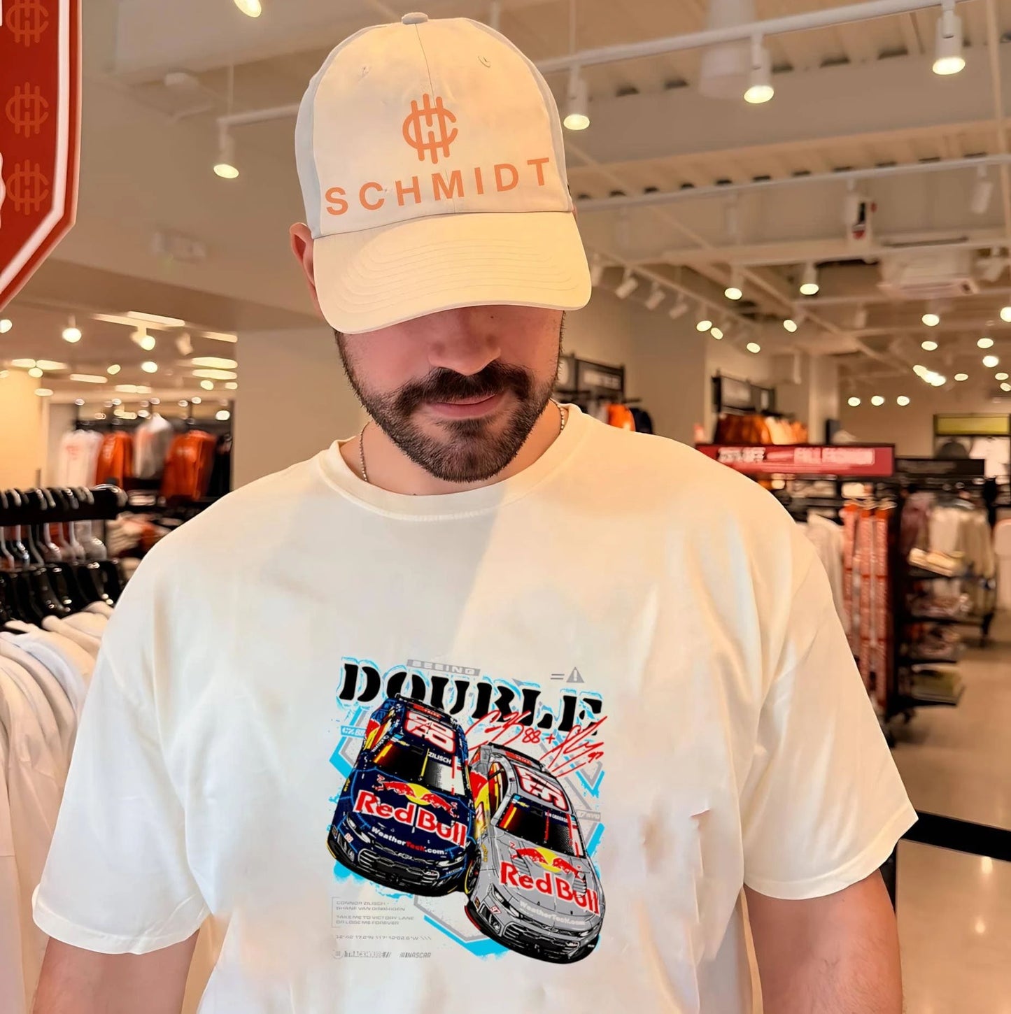Trackhouse Racing Seeing Double Connor Zilisch and Shane van Gisbergen shirt Unisex T-shirt, Sweatshirt, Hoodie, Long Sleeve Tee - T-Shirt, Sweatshirt, Hoodie