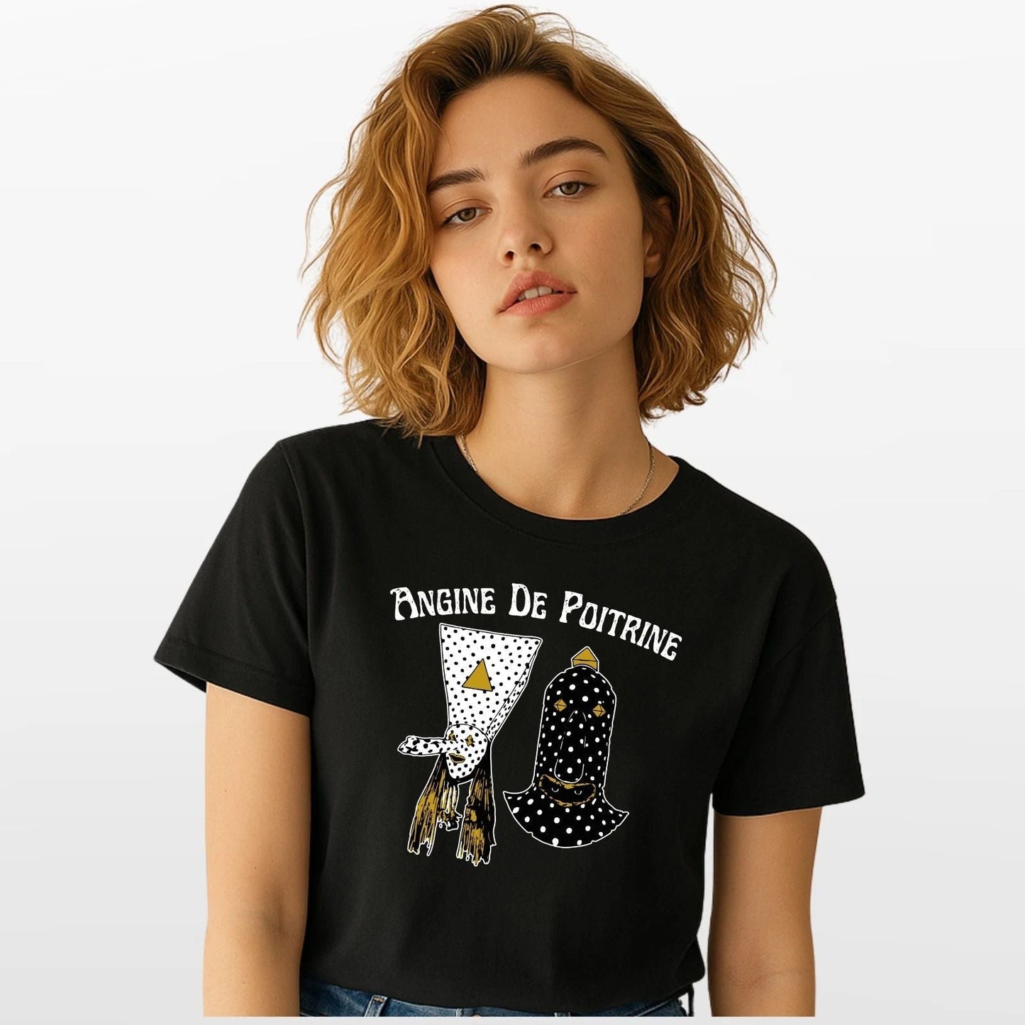 Angine De Poitrine Music Band Unisex T-Shirt, Music Lover Unisex Band Tee Top Unisex T-shirt, Sweatshirt, Hoodie, Long Sleeve Tee - T-Shirt, Sweatshirt, Hoodie