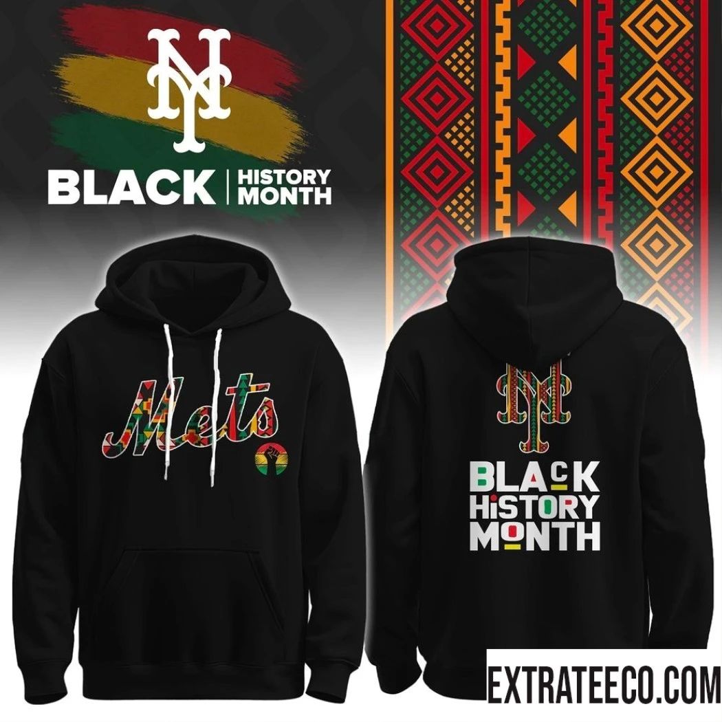 Mets Mlb Baseball Black History Month All Team Logo Two Sided 2026 T-Shirt Unisex T-shirt, Sweatshirt, Hoodie, Long Sleeve Tee - T-Shirt, Sweatshirt, Hoodie