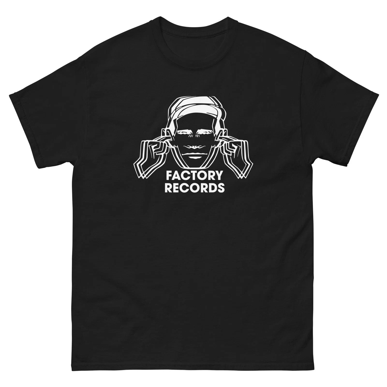 Factory Records Unisex classic tee Unisex T-shirt, Sweatshirt, Hoodie, Long Sleeve Tee - T-Shirt, Sweatshirt, Hoodie