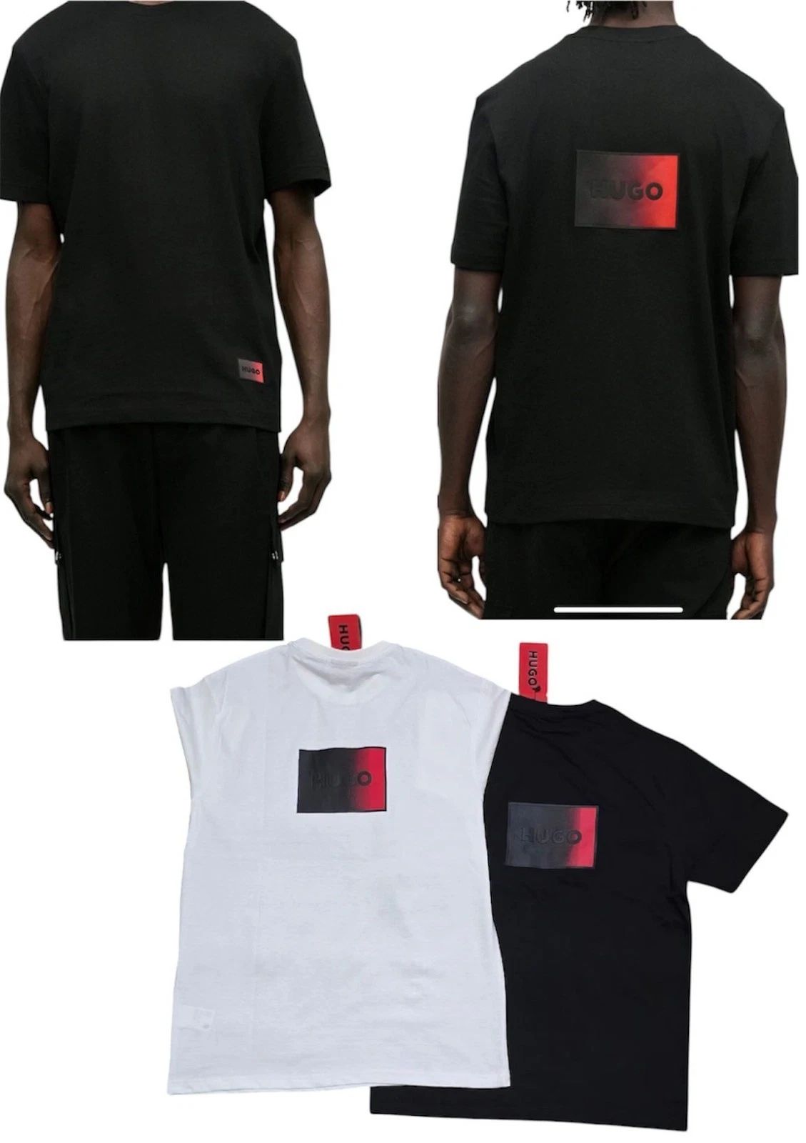 HUGO Donoto Print T-Shirt Mens Short Sleeve Crew Neck Graphic Tee  New Unisex T-shirt, Sweatshirt, Hoodie, Long Sleeve Tee - T-Shirt, Sweatshirt, Hoodie